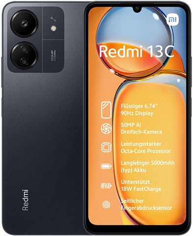 Redmi 13C 8GB/256GB ブラック Redmi 13C 5G 256GB | Xiaomi Brasil